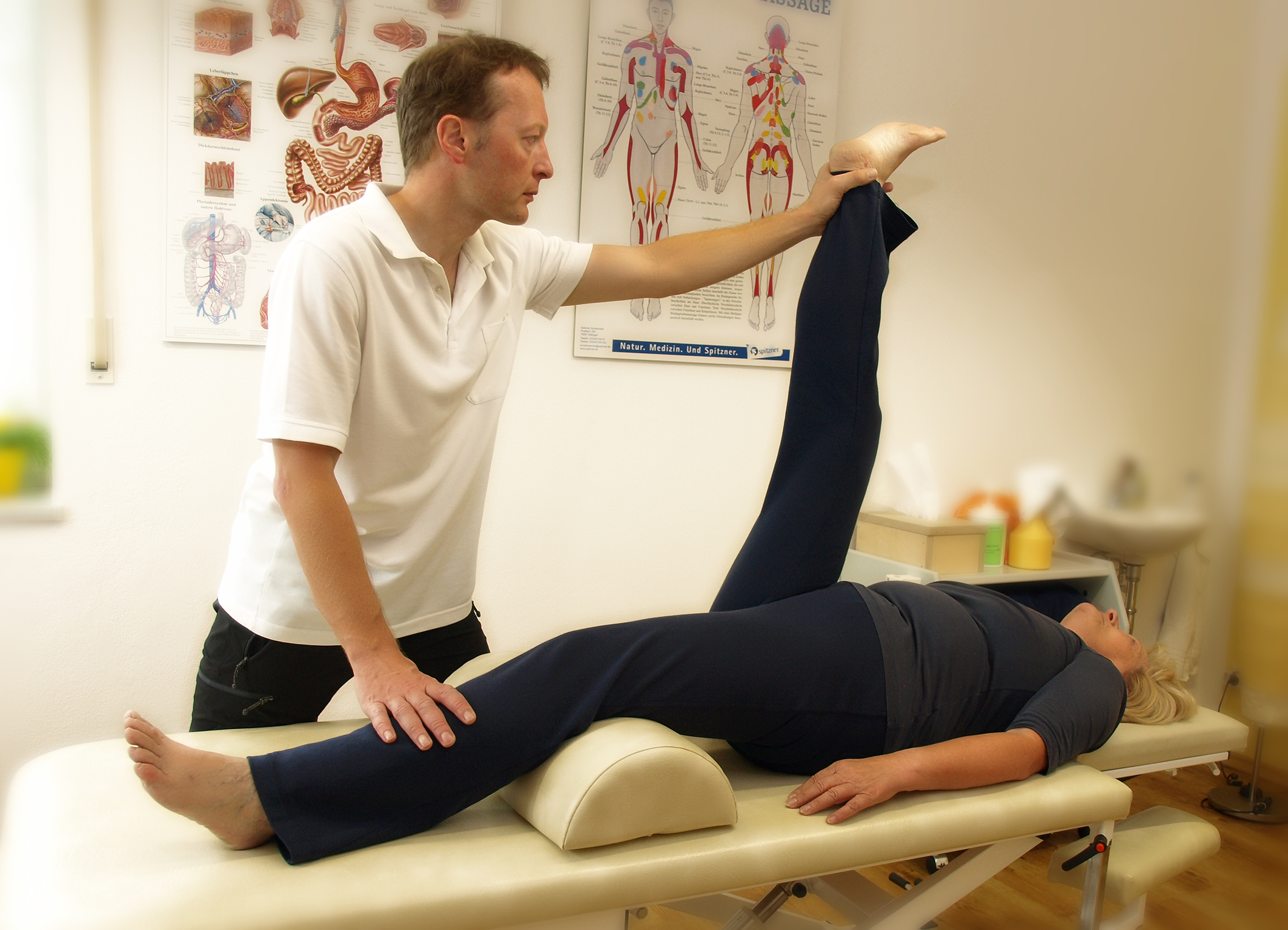 Physiotherapeut Florian Zels